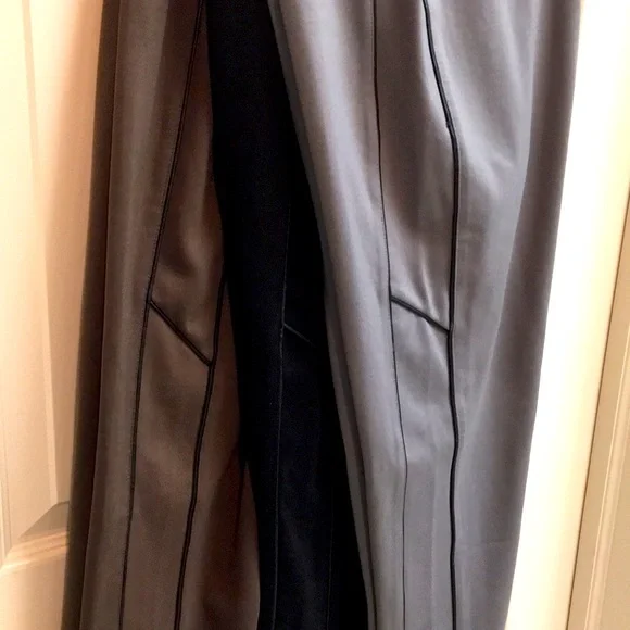 Bundle/3 Narrow Ankle, Stretch Waist, Pull on Pants - Black, Brown & Grey - Picture 4 of 9